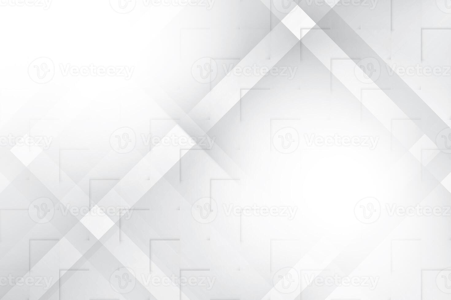Abstract white and gray color, modern design background with geometric shape. Vector illustration. photo