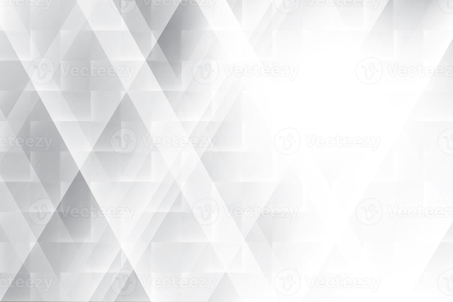 Abstract white and gray color, modern design background with geometric shape. Vector illustration. photo