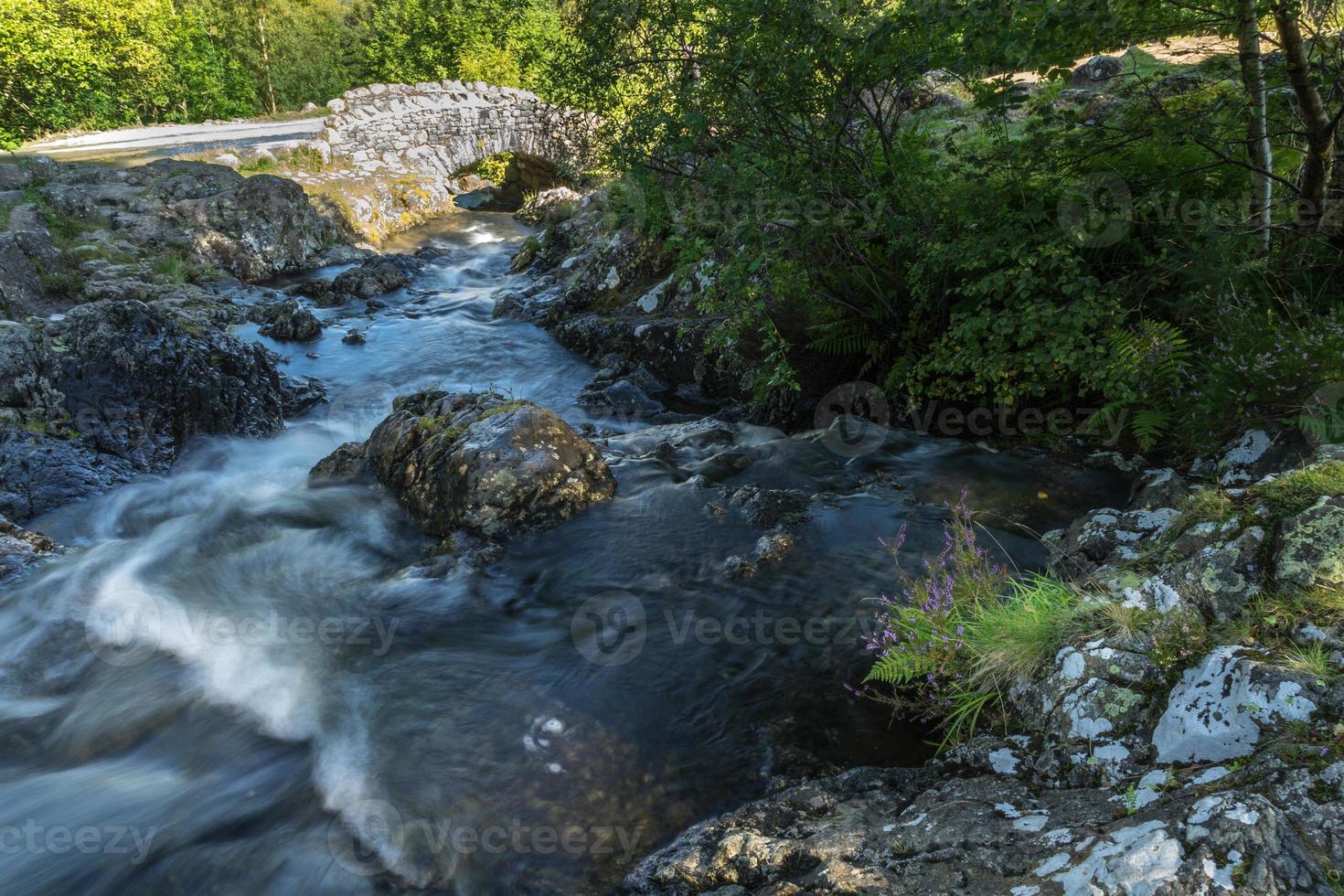 Ashness Bridge in the Lake District UK photo