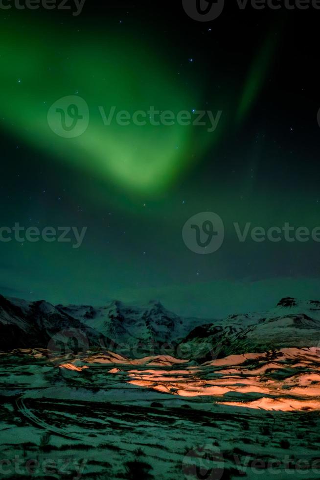 Northern Lights Southern Iceland photo