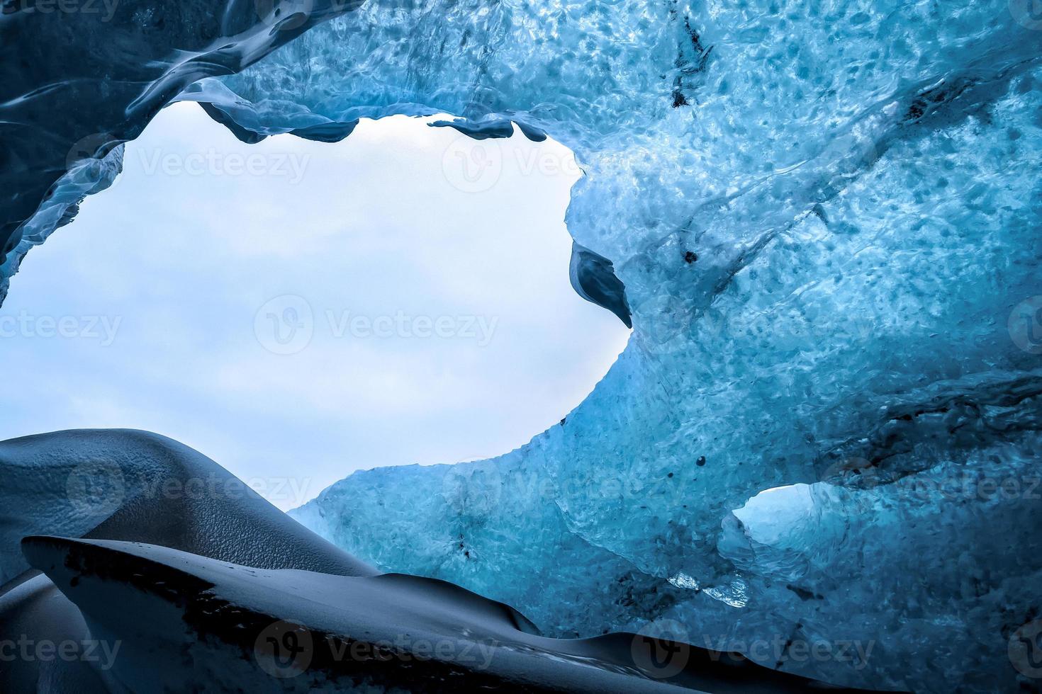 Crystal Ice Cave near Jokulsarlon photo