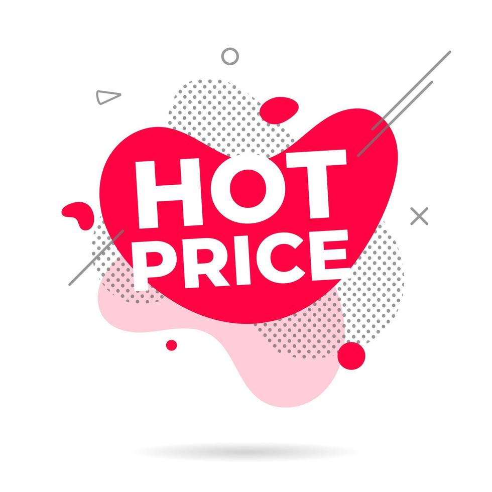 Modern liquid abstract HOT PRICE vector
