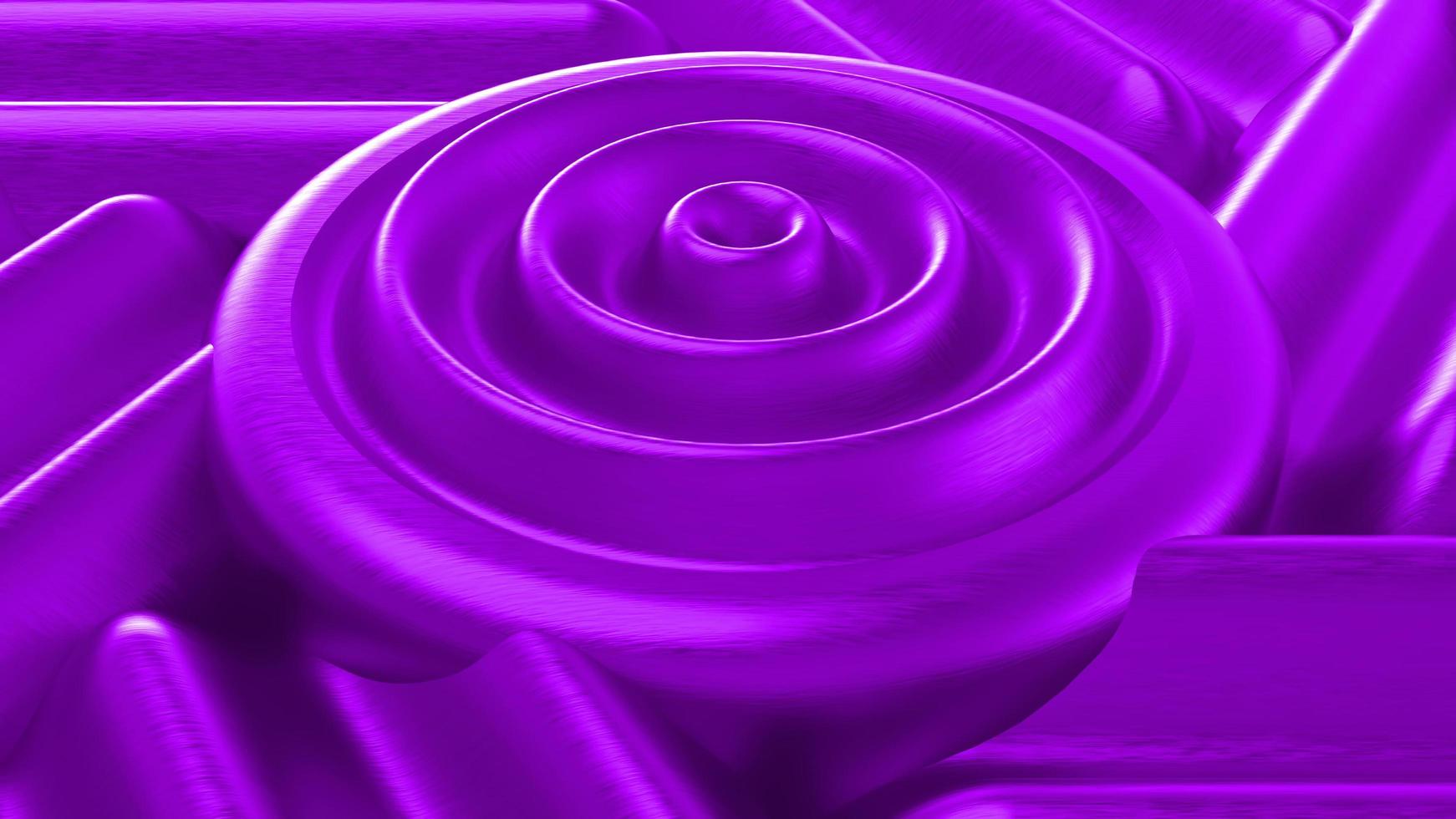 background purple 4k circular pattern metallic texture illustration 3d rendering photo