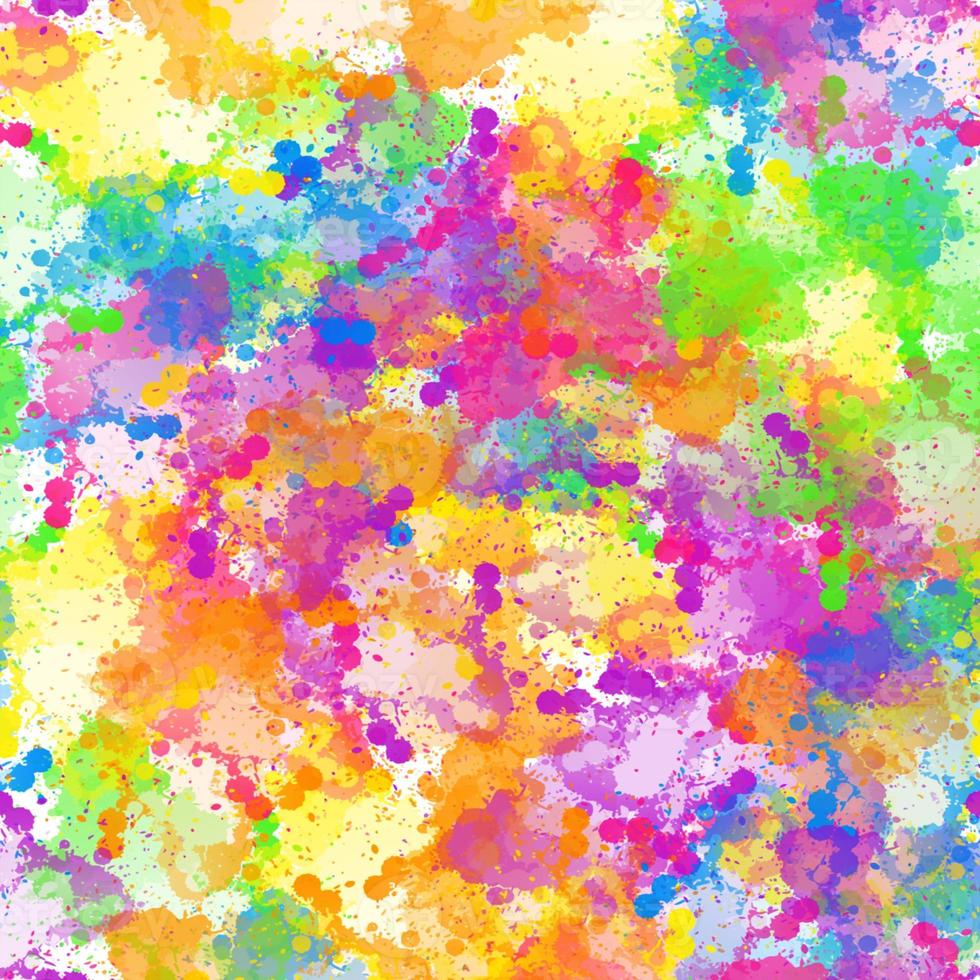 Colorful Paint Splatter Background-Abstract Ink Splash photo
