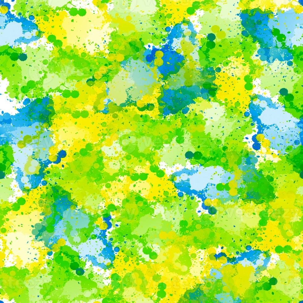 Colorful Paint Splatter Background-Abstract Ink Splash photo