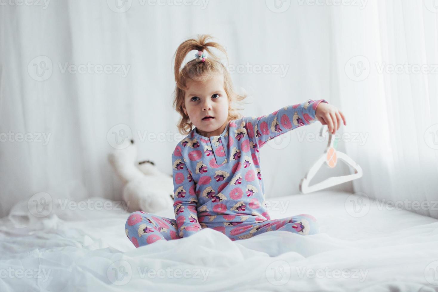 Child in pajama photo