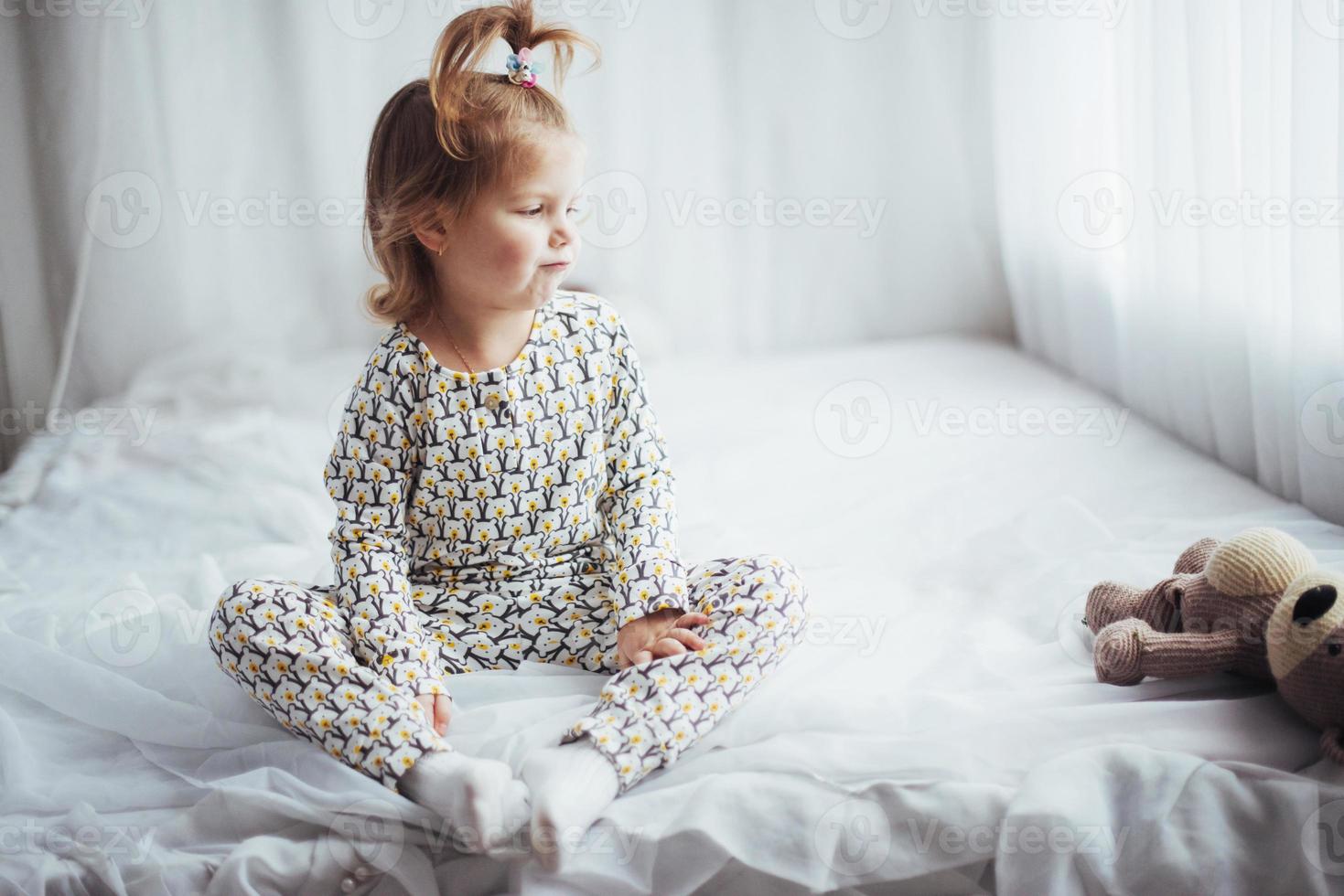 Child in pajama photo