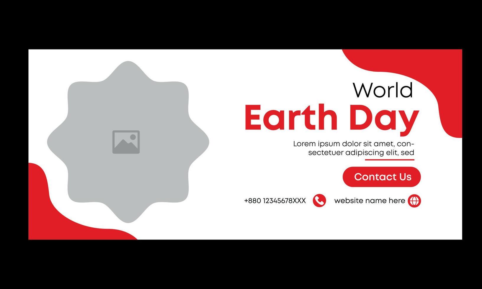 Print world health day social media post for creative design vector