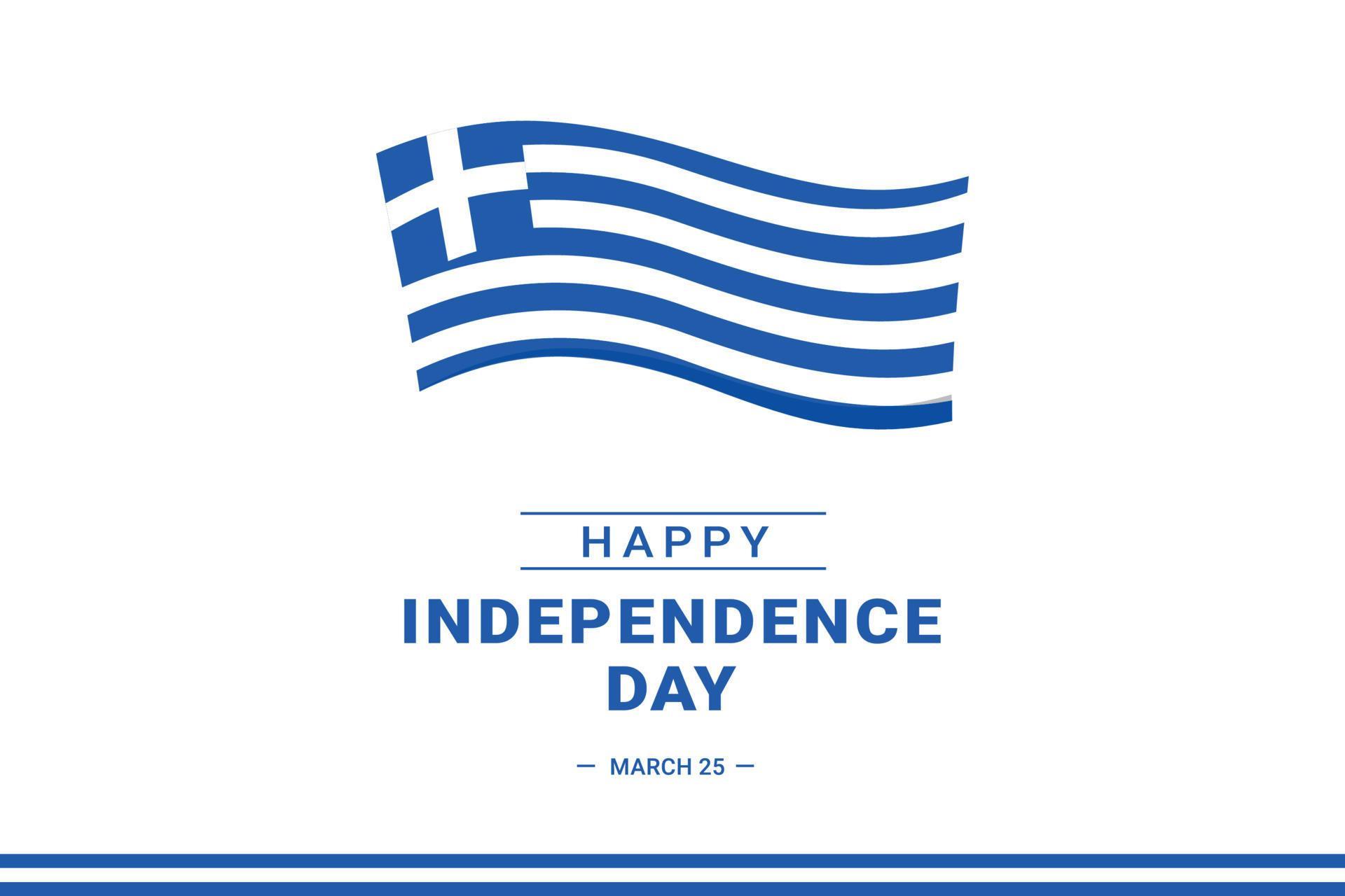 Greek Independence Day 6655658 Vector Art at Vecteezy