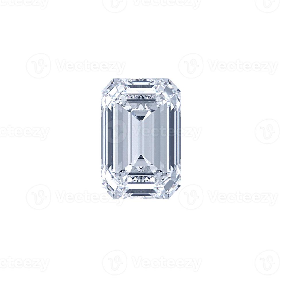 Entrelazamiento cuidadosamente Sastre corte esmeralda diamante solo 3d render 6656207 Foto de stock en Vecteezy