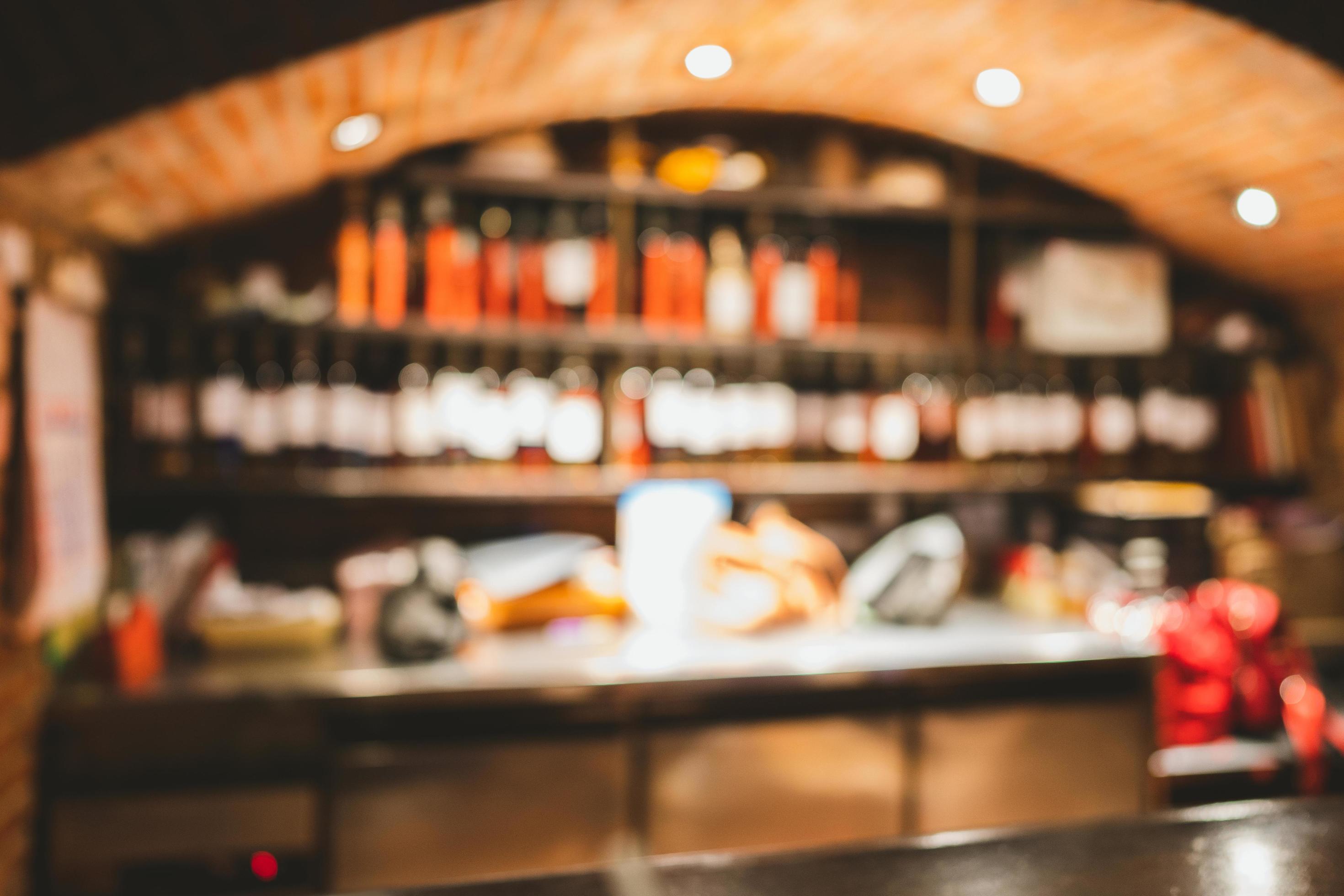 Blur counter bar background 6656438 Stock Photo at Vecteezy