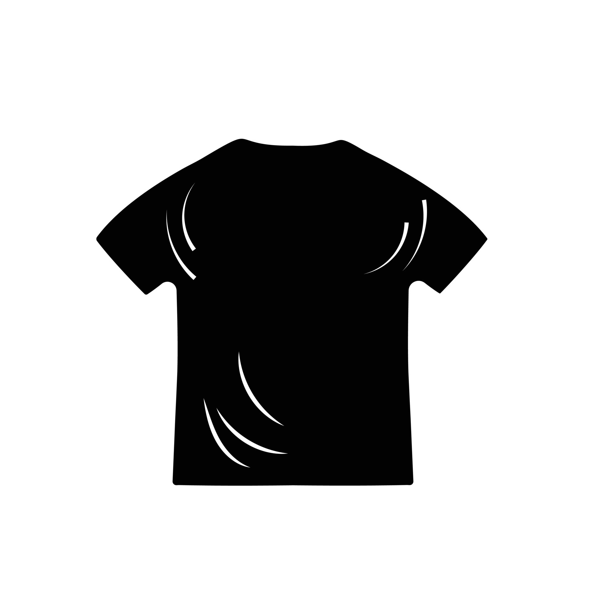 vector de icono de camiseta sobre fondo blanco 6656870 Vector en Vecteezy