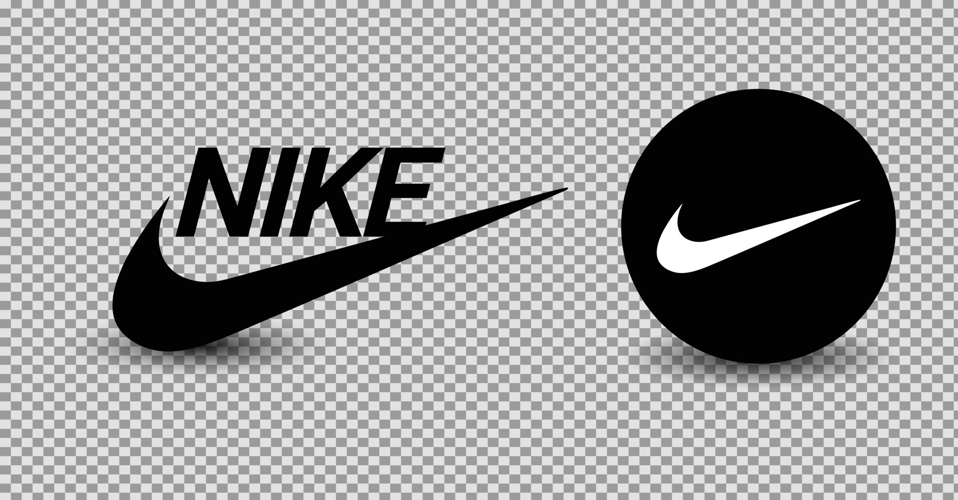 Nike logo vector on white background 6656880 Vector Art at Vecteezy