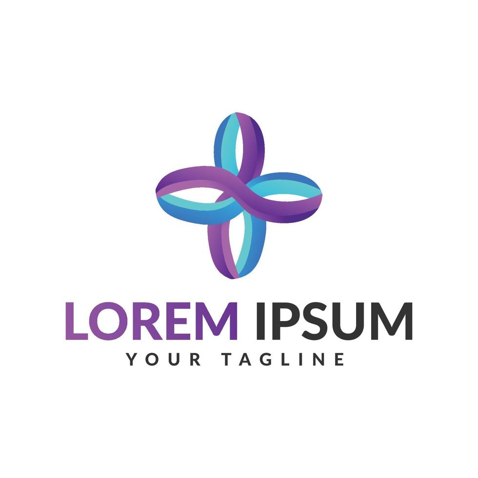 Modern vector logo