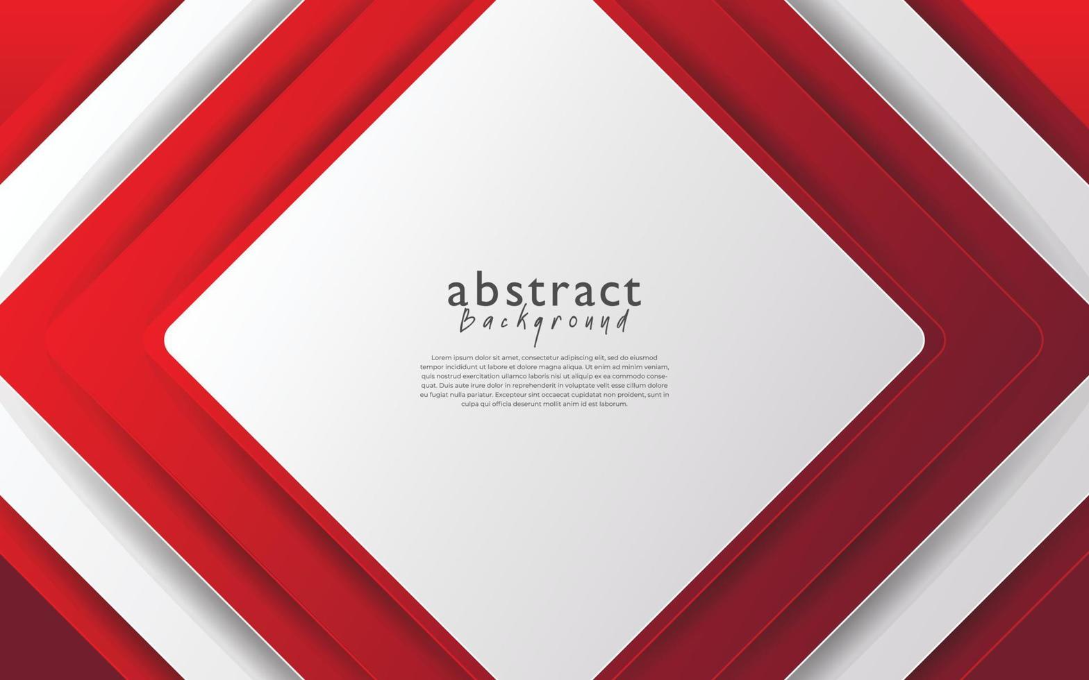 red modern abstract background design vector