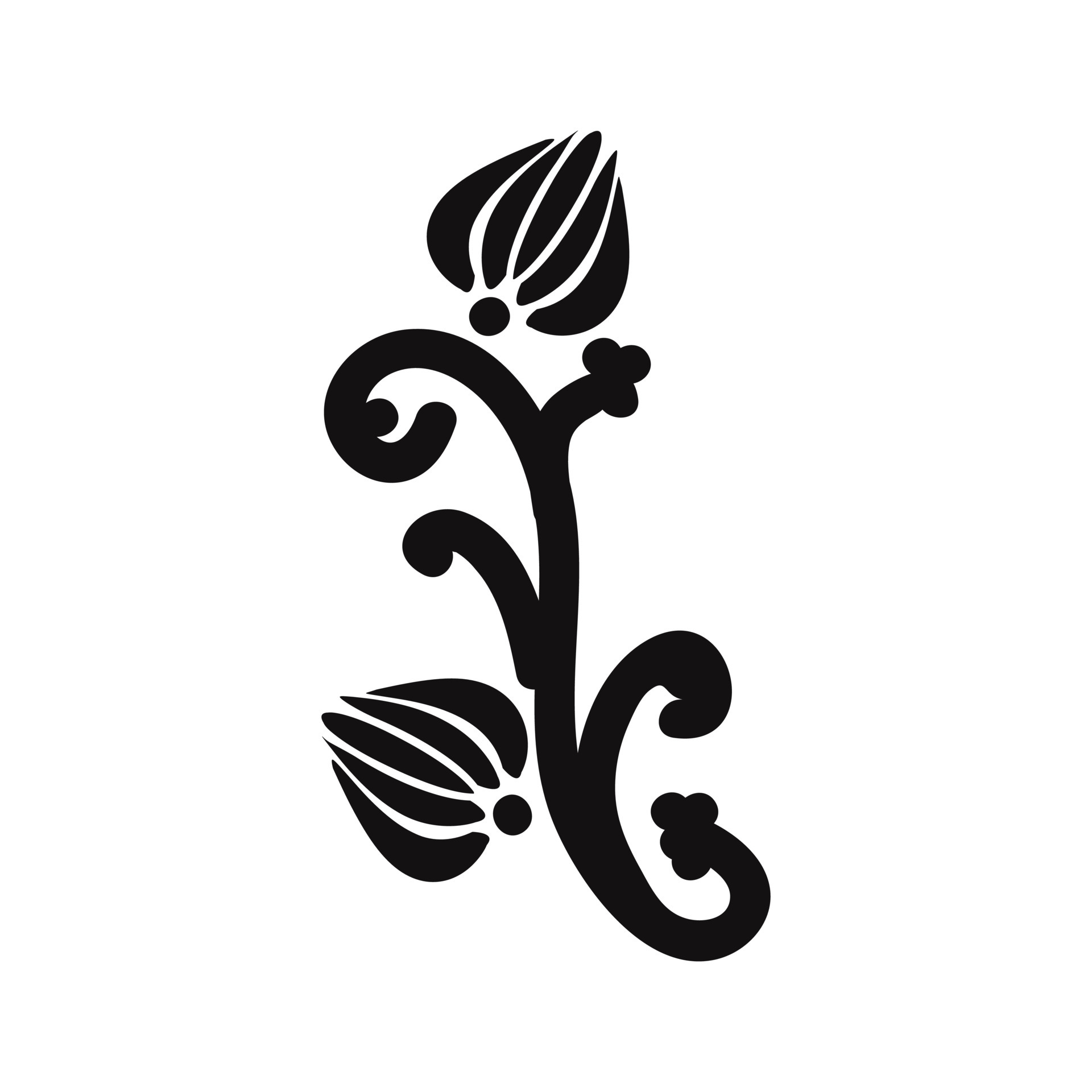 A reusable flower-shaped wall painting stencil. For the ...