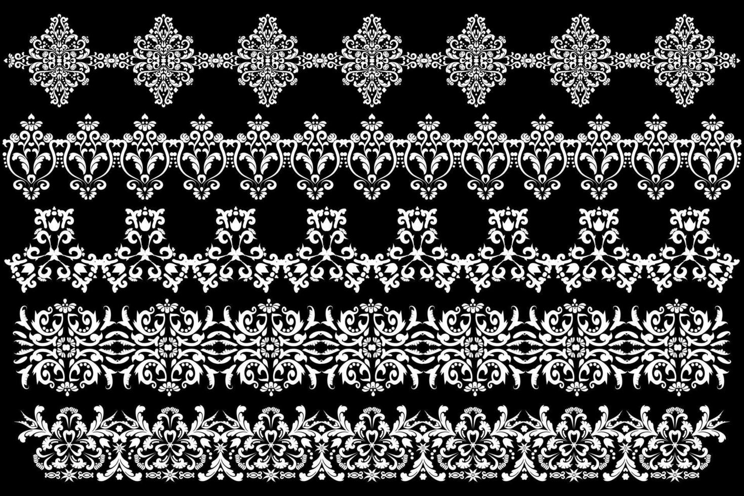 Lace texture, mehndi pattern in oriental style.For application of henna. For the design of wall, menus, wedding invitations or labels, for laser cutting, marquetry. Digital graphics. Black and white. vector