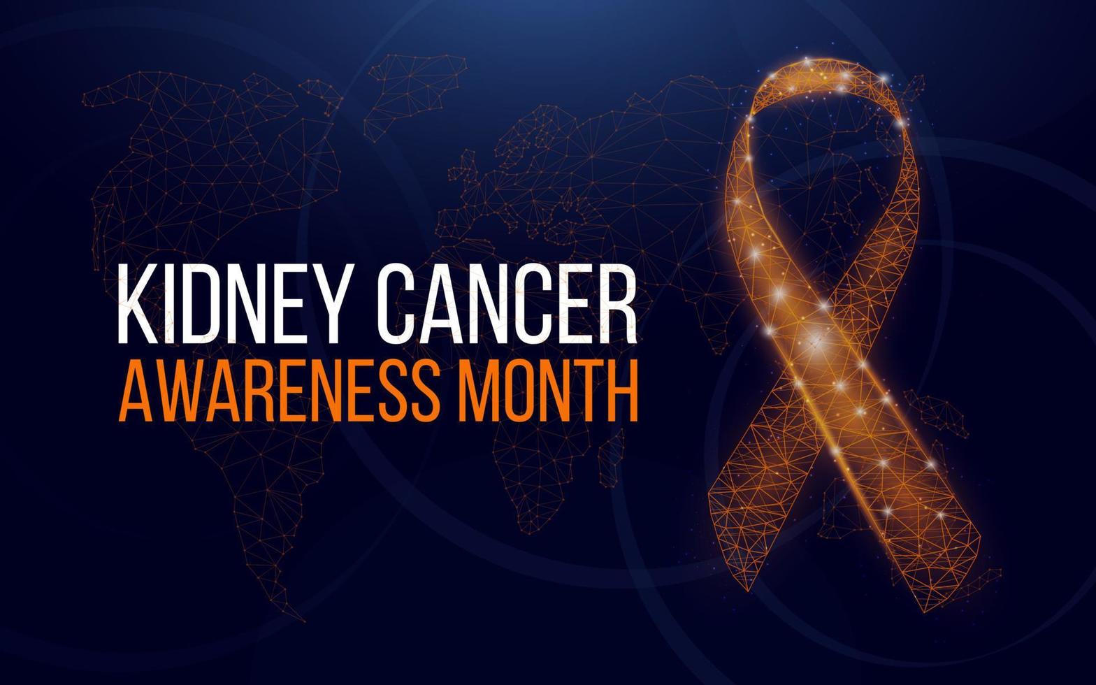 Kidney Cancer Awareness Month1 vector