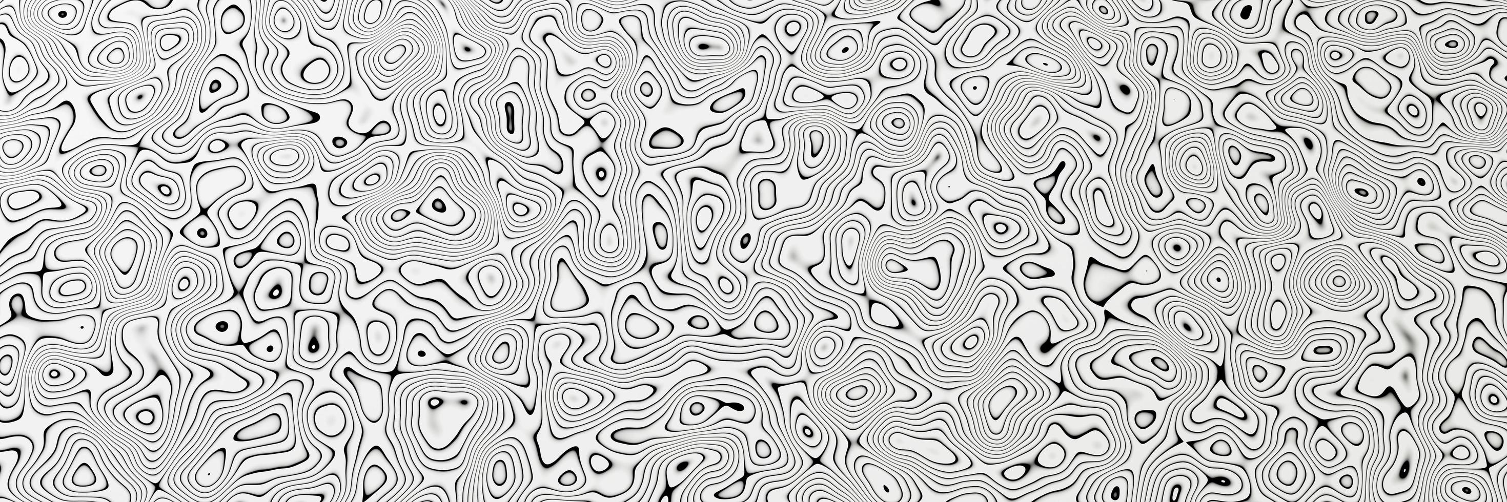 Black and white Damascus steel knife material pattern use for background and wallpaper. Image  by 3D Software rendering. photo