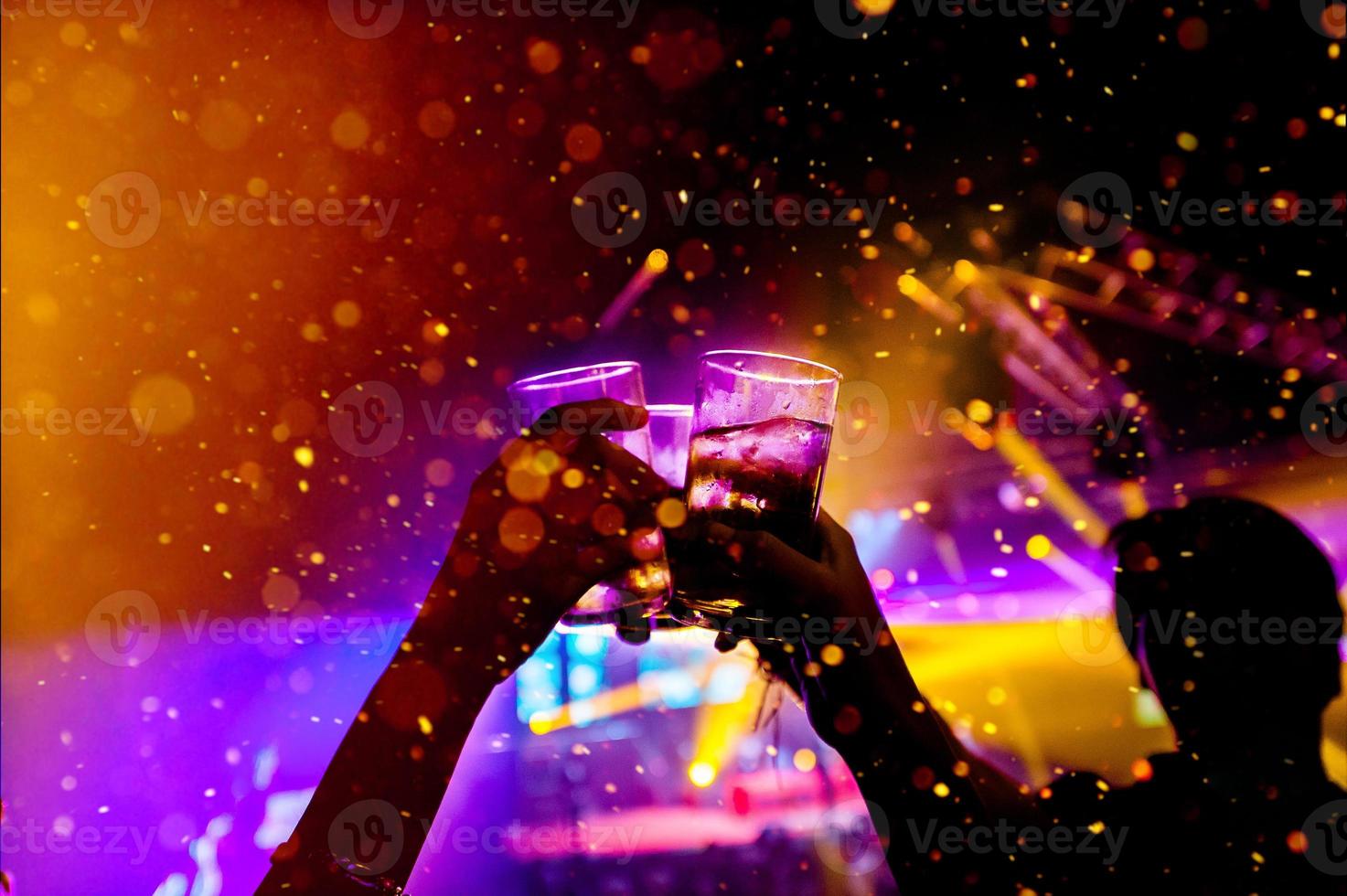 Beer mug in celebration of beer beverage, light colored fire Celebration concept with copy space photo