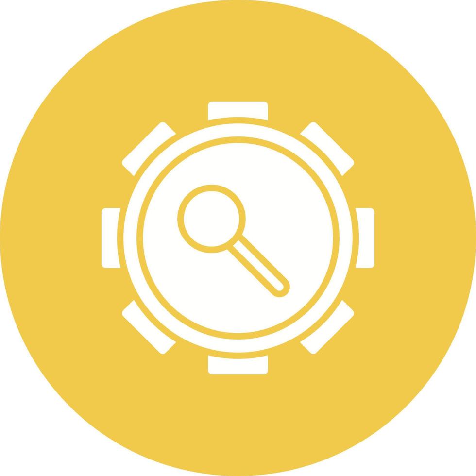 Tambourine Glyph Icon vector