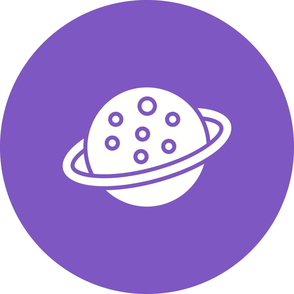 Astronomy Glyph Icon vector