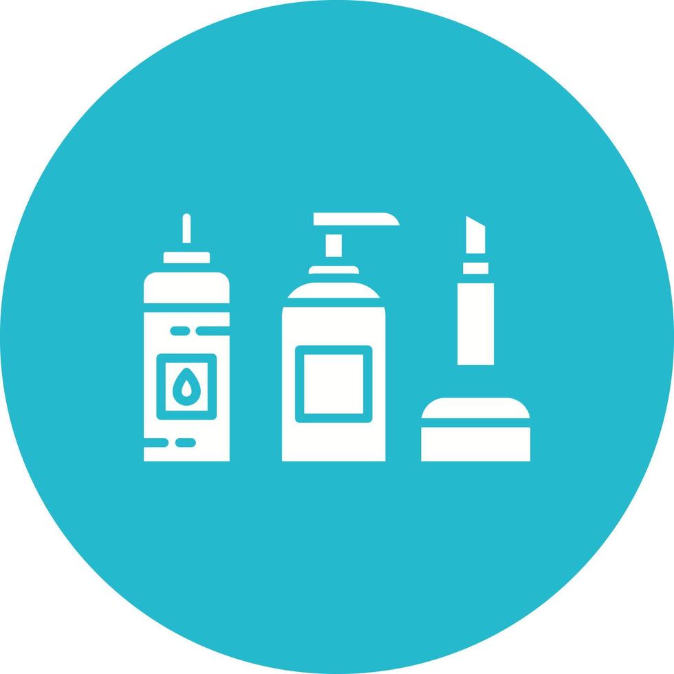 Cosmetics Glyph Icon vector