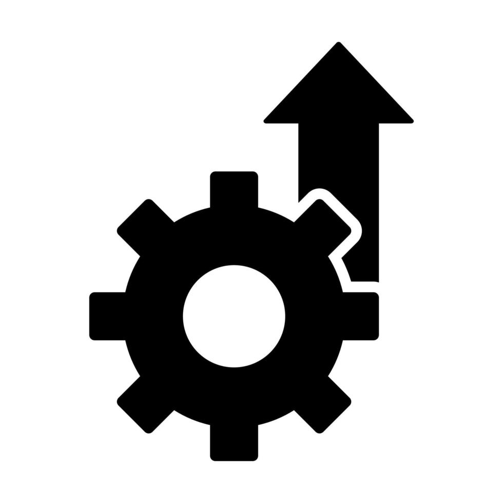 icono de producto de crecimiento vector símbolo de excelencia operativa signo de eficiencia de costos para el diseño de su sitio web, logotipo, aplicación, ui.ilustración