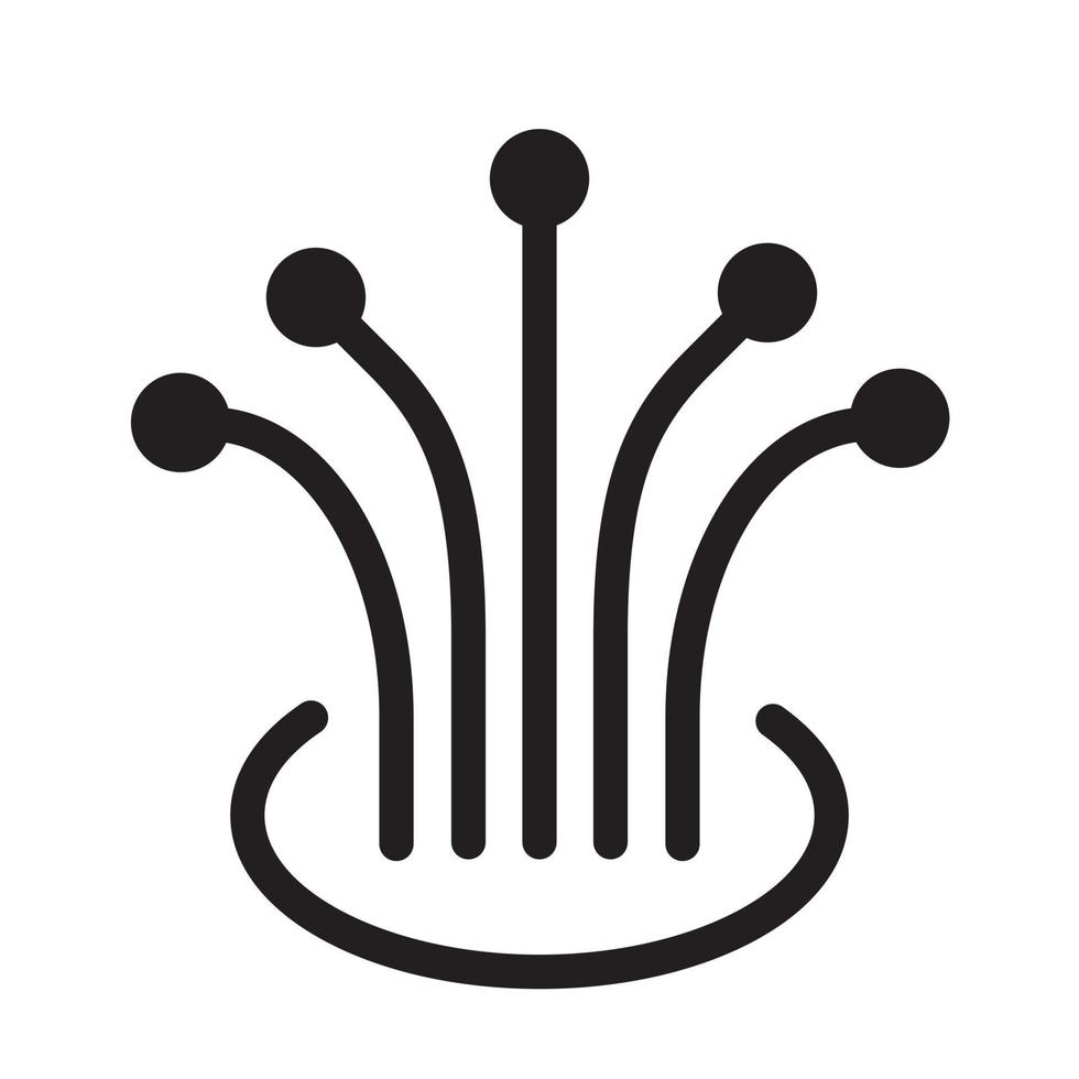 fiber optic cable icon vector for graphic design, logo, website, social media, mobile app, UI illustration