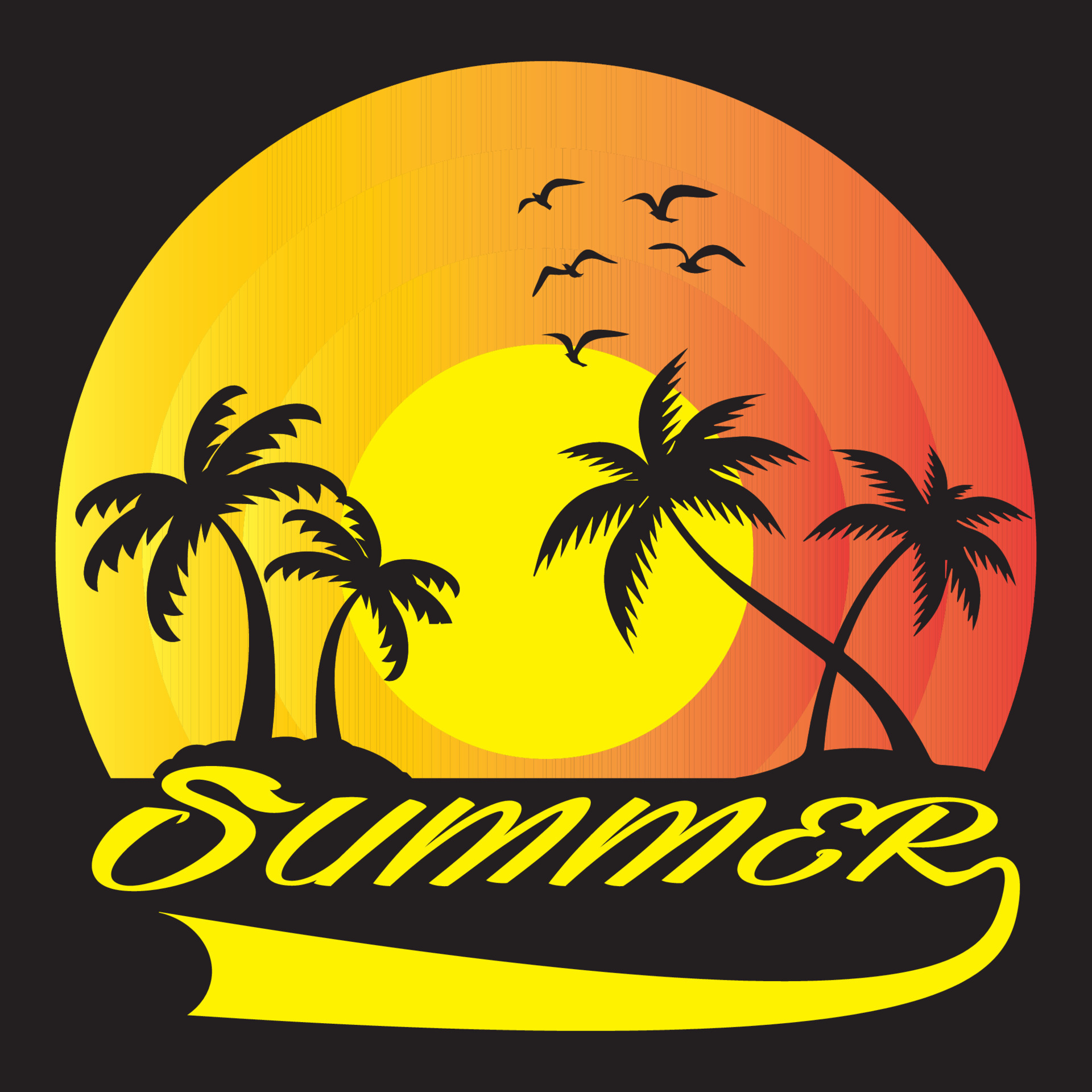 Hot Mom Summer T Shirt, Summer T-shirt Design 6662195 Vector Art at