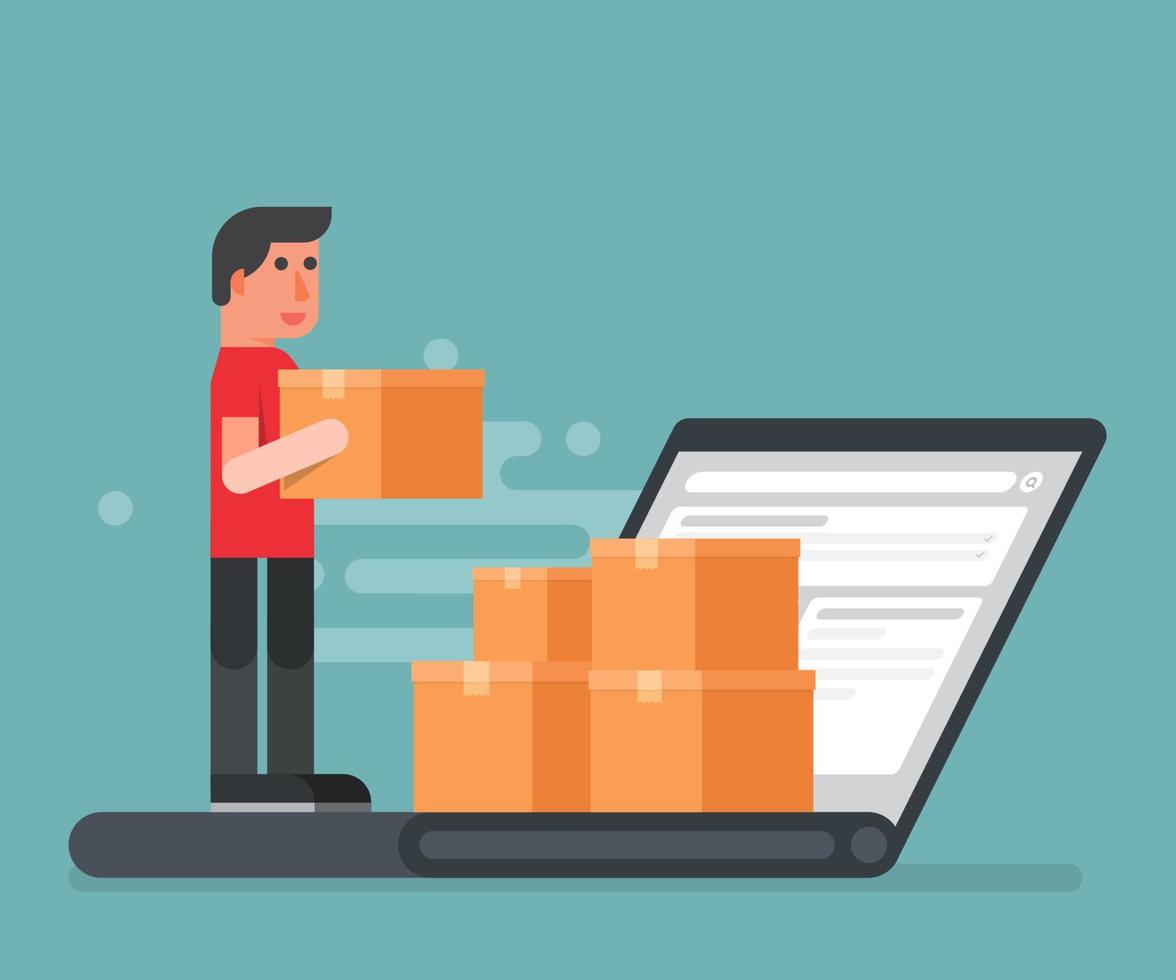 Sale online shopping. Vector illustration