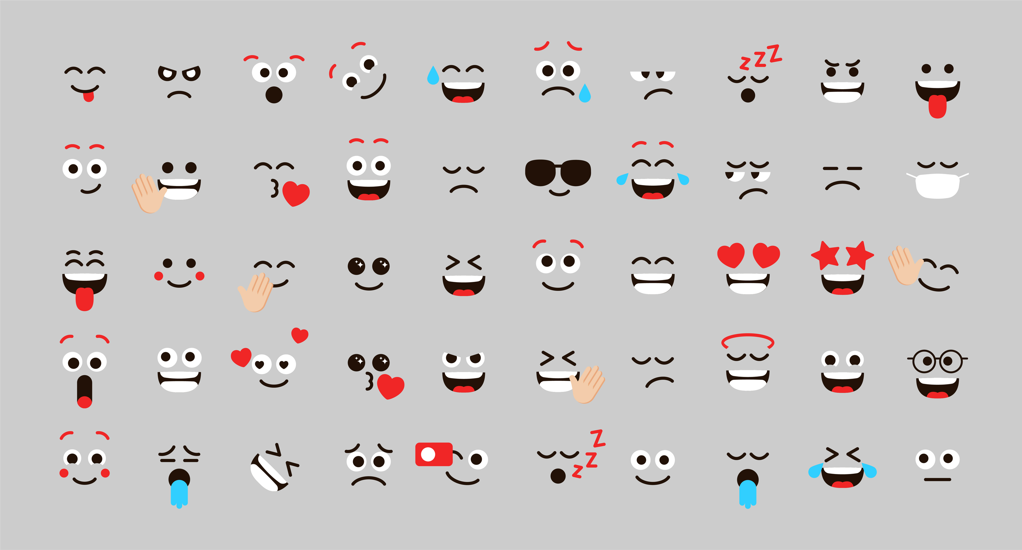 Face Reaction Vector Art, Icons, and Graphics for Free Download