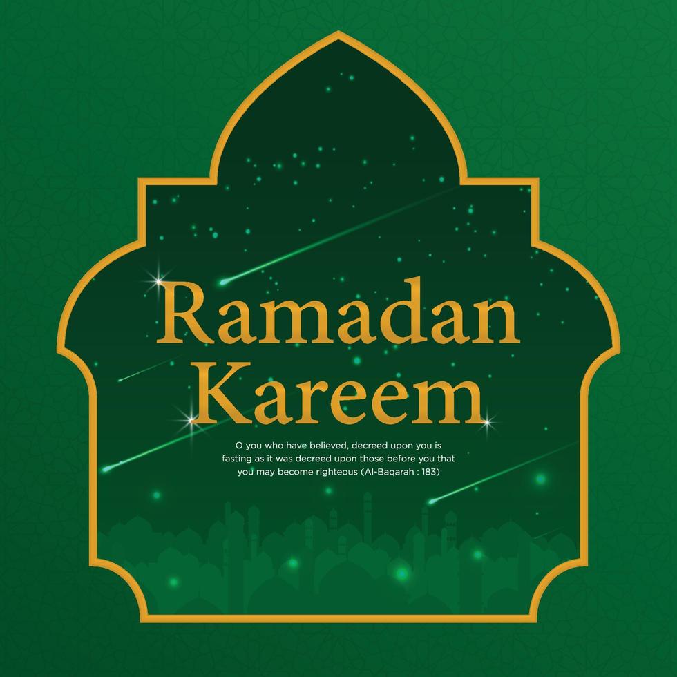 ramadan kareem islamic background design with simple modern concept and religious concept, hari raya, eid mubarak, ramdhan, iftar party banner, backdrop, cover, flyer, brochure design vector