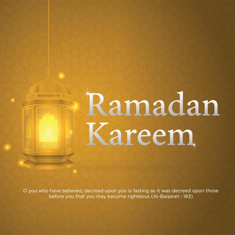 ramadan kareem islamic background design with simple modern concept and religious concept, hari raya, eid mubarak, ramdhan, iftar party banner, backdrop, cover, flyer, brochure design vector