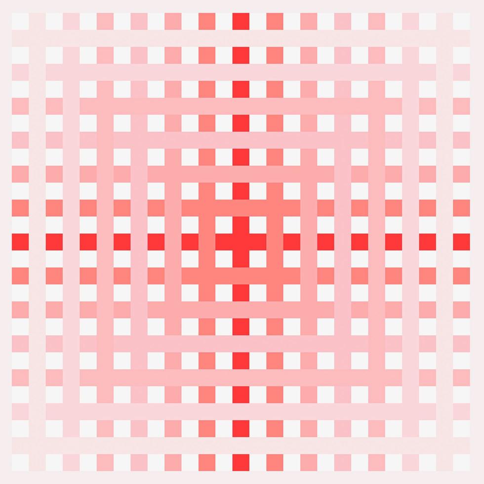 Grid lines or wicker patterns, red to white gradation, seamless of the square grid. 3D rendering photo