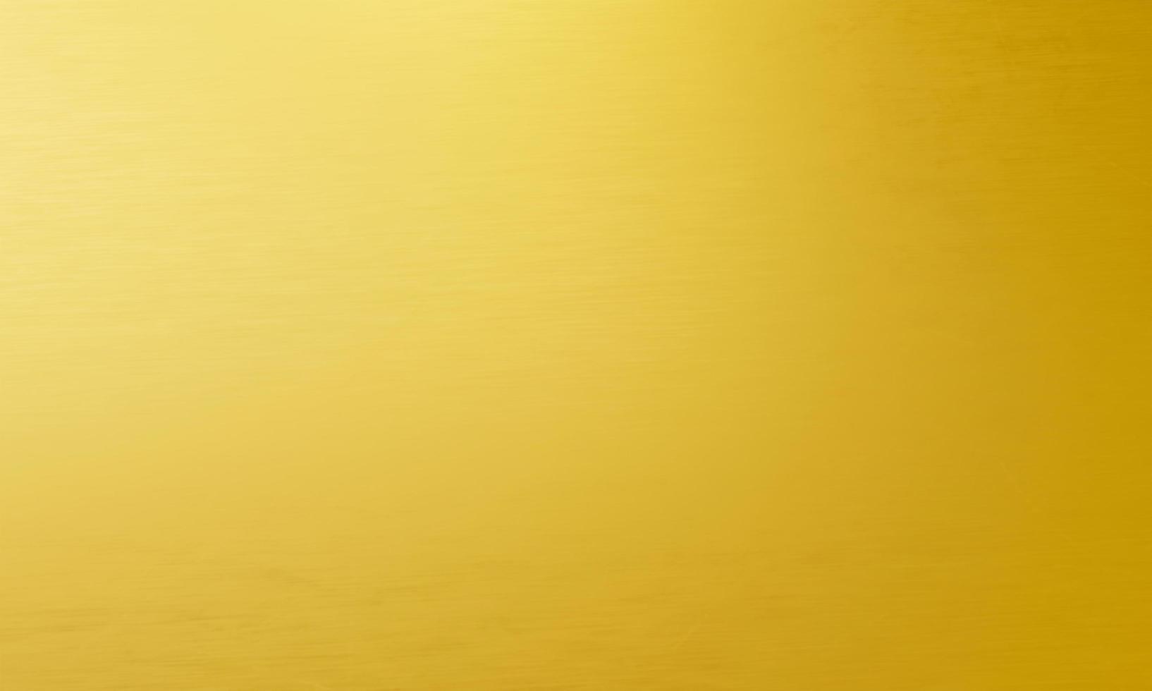 Golden yellow metal background image There are scratches on the surface. 3D Rendering photo