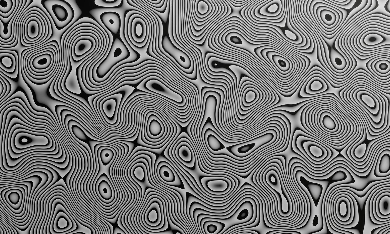 Black and white Damascus steel knife material texture use for background and wallpaper. Modern abstract blurred color futuristic. photo