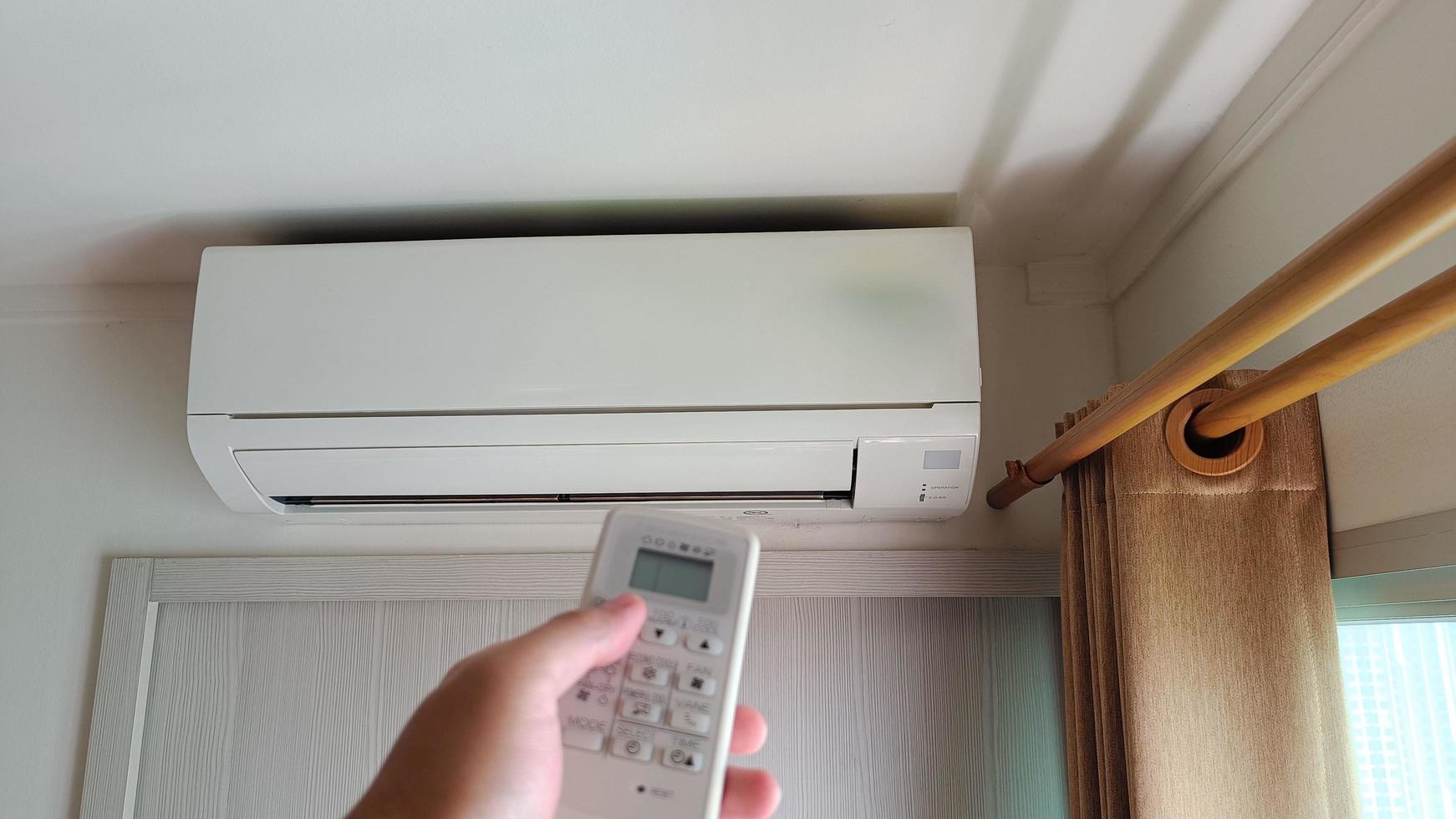 Air conditioner inside the room photo