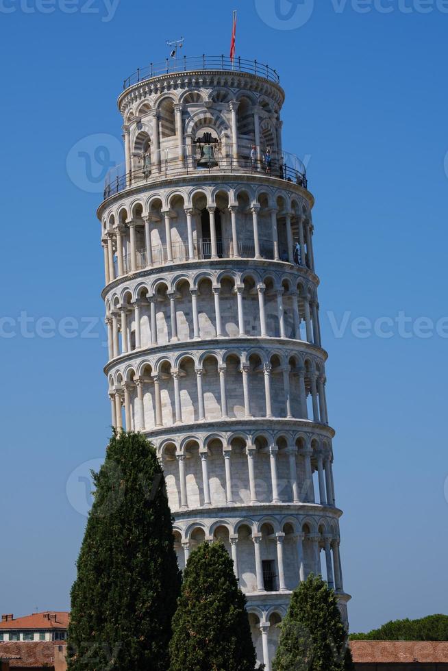 torre inclinada de pisa toscana italia foto