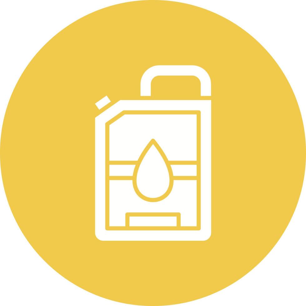 Fuel Glyph Icon vector