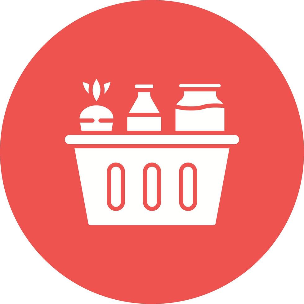 Groceries Glyph Icon vector