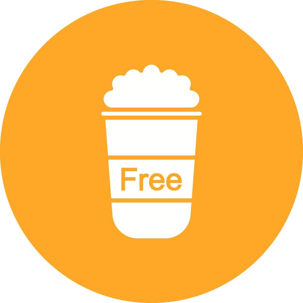 Free Food Glyph Icon vector