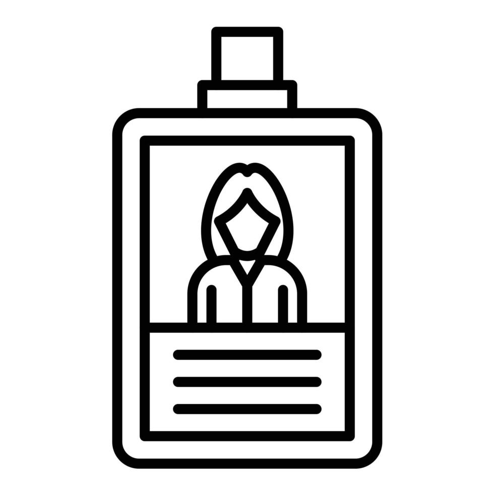 Press Pass Line Icon vector