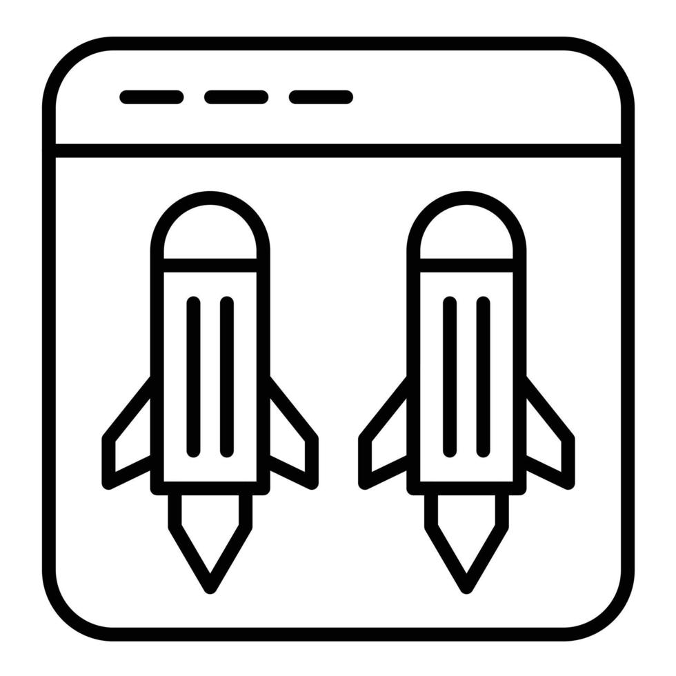 Ddos Line Icon vector