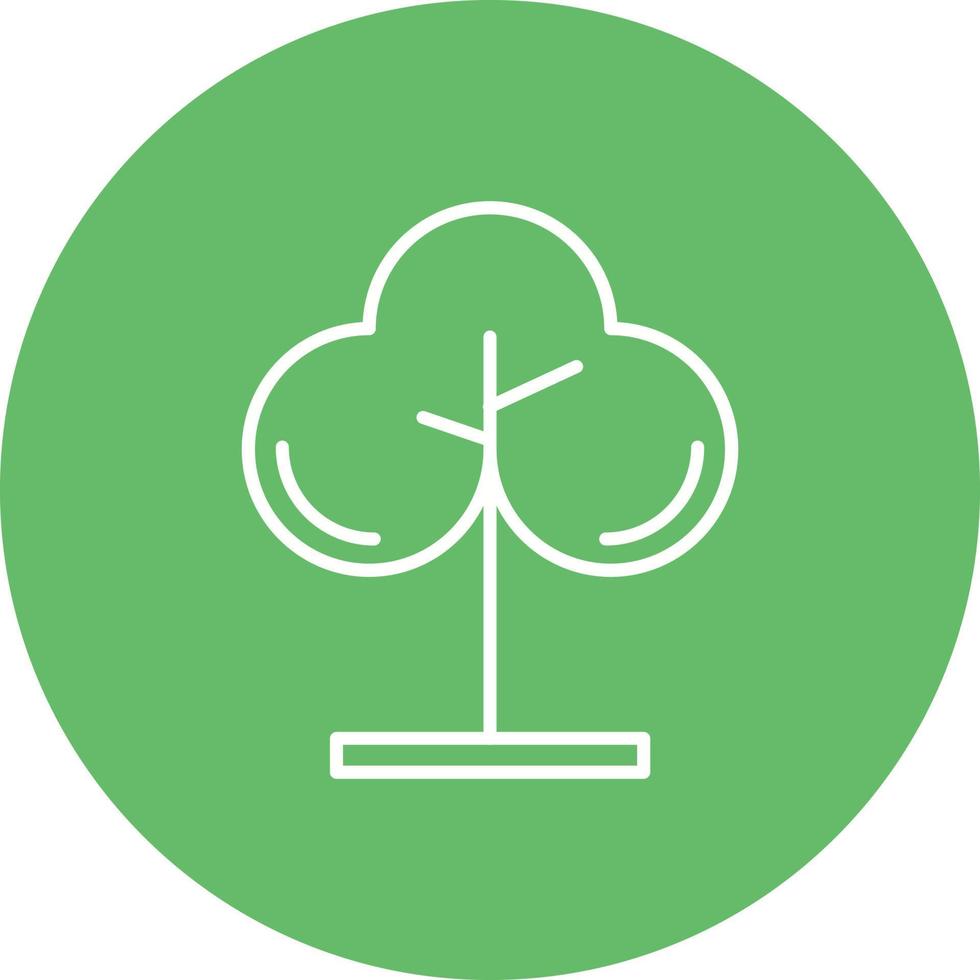 Tree Line Icon vector