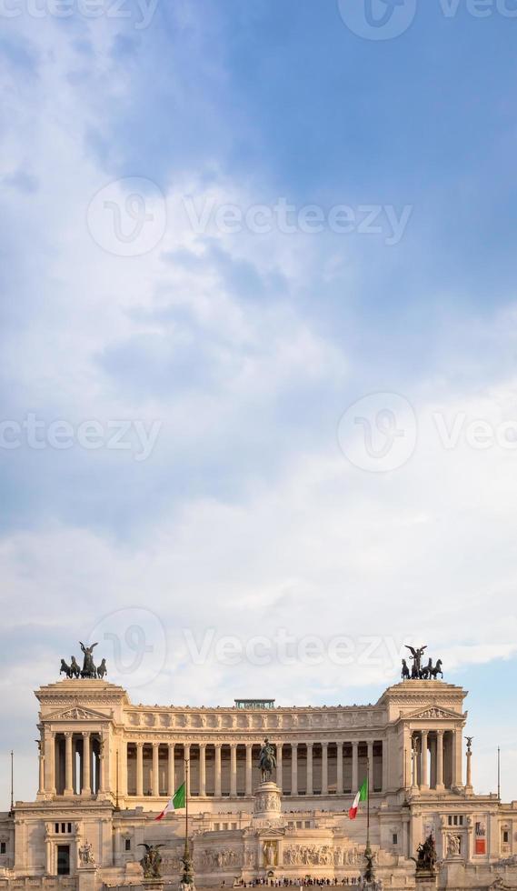 Vittoriano Monument in Rome, Italy photo
