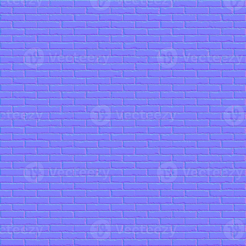 Normal map bricks texture, normal mapping photo