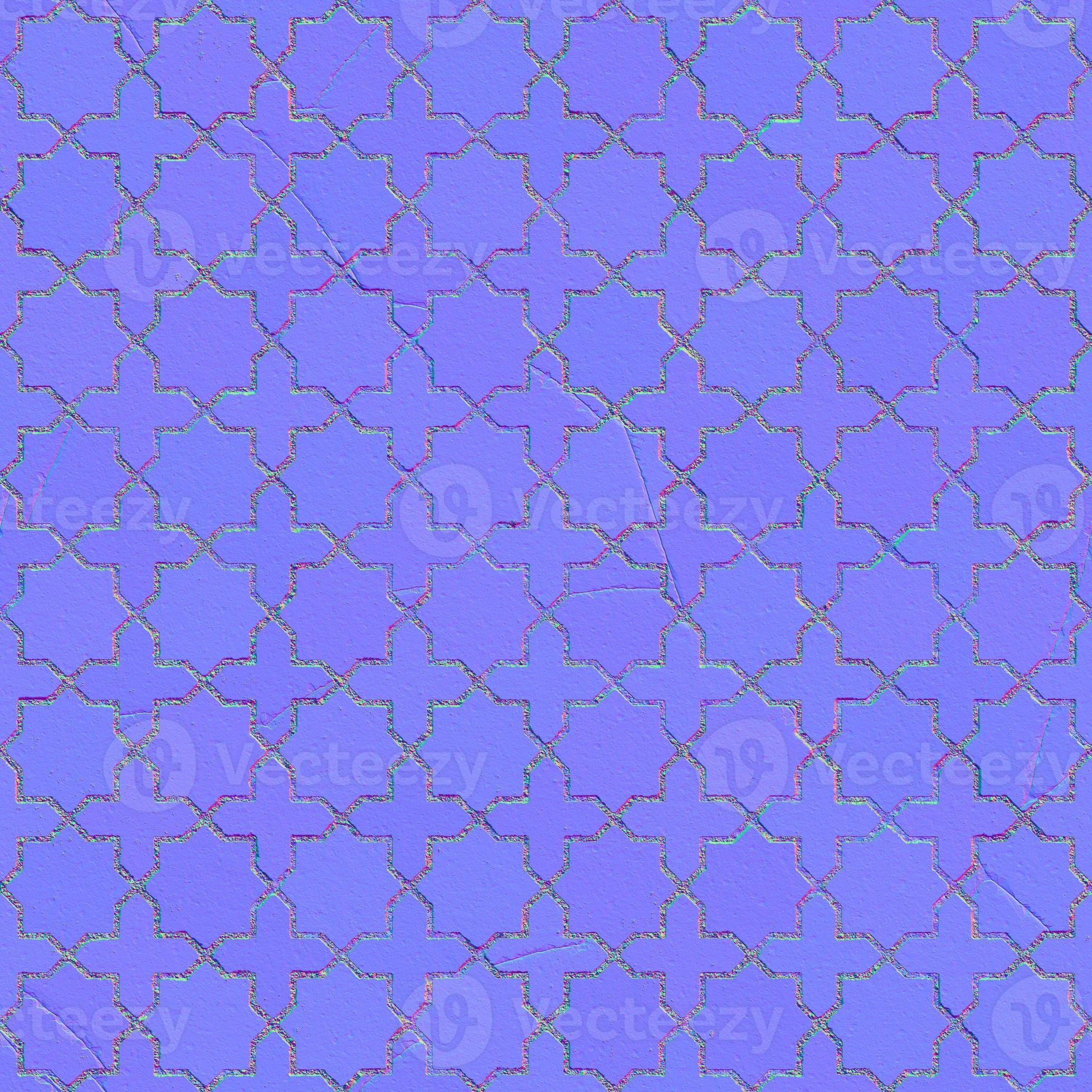 Normal map tiles texture, normal mapping 6671999 Stock Photo at Vecteezy