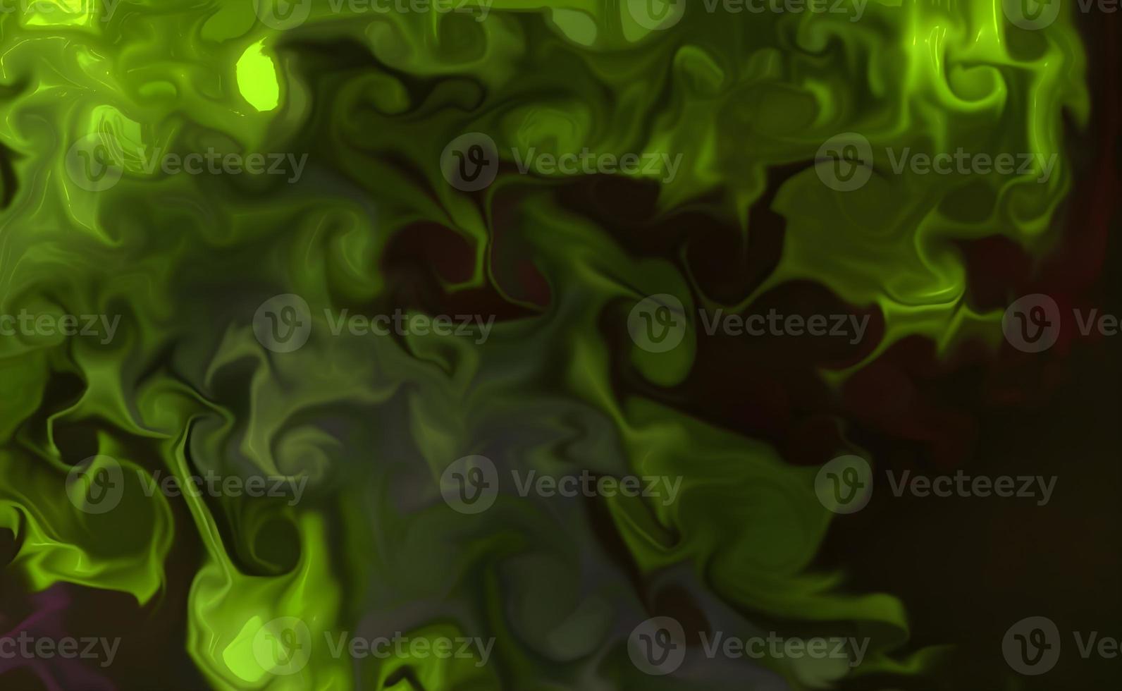 Beautiful abstract ART background - random free mixing of paints in technique of liquid acrylic. Artistic image of swirl veins marble texture in turquoise beige tones. photo