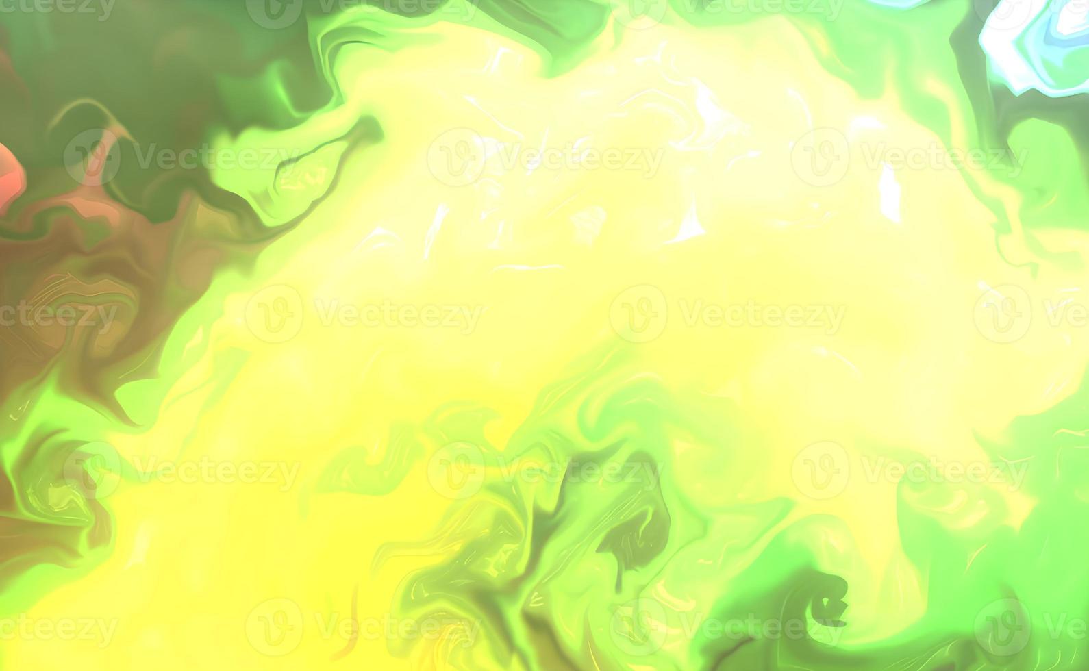 Beautiful abstract ART background - random free mixing of paints in technique of liquid acrylic. Artistic image of swirl veins marble texture in turquoise beige tones. photo